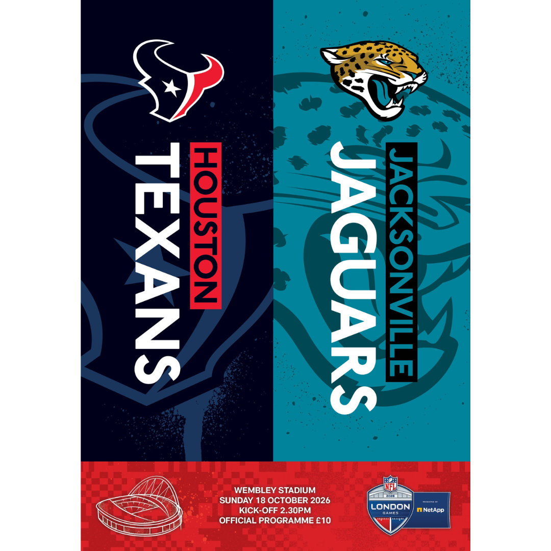 NFL London Games 2026 – Houston Texans vs Jacksonville Jaguars, Wembley Stadium