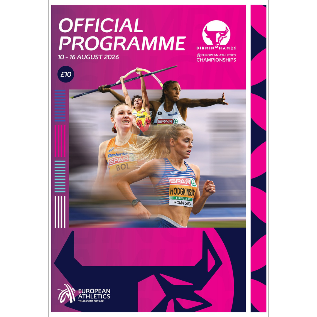 European Athletic Championships, Birmingham 2026, 10-16 August 2026