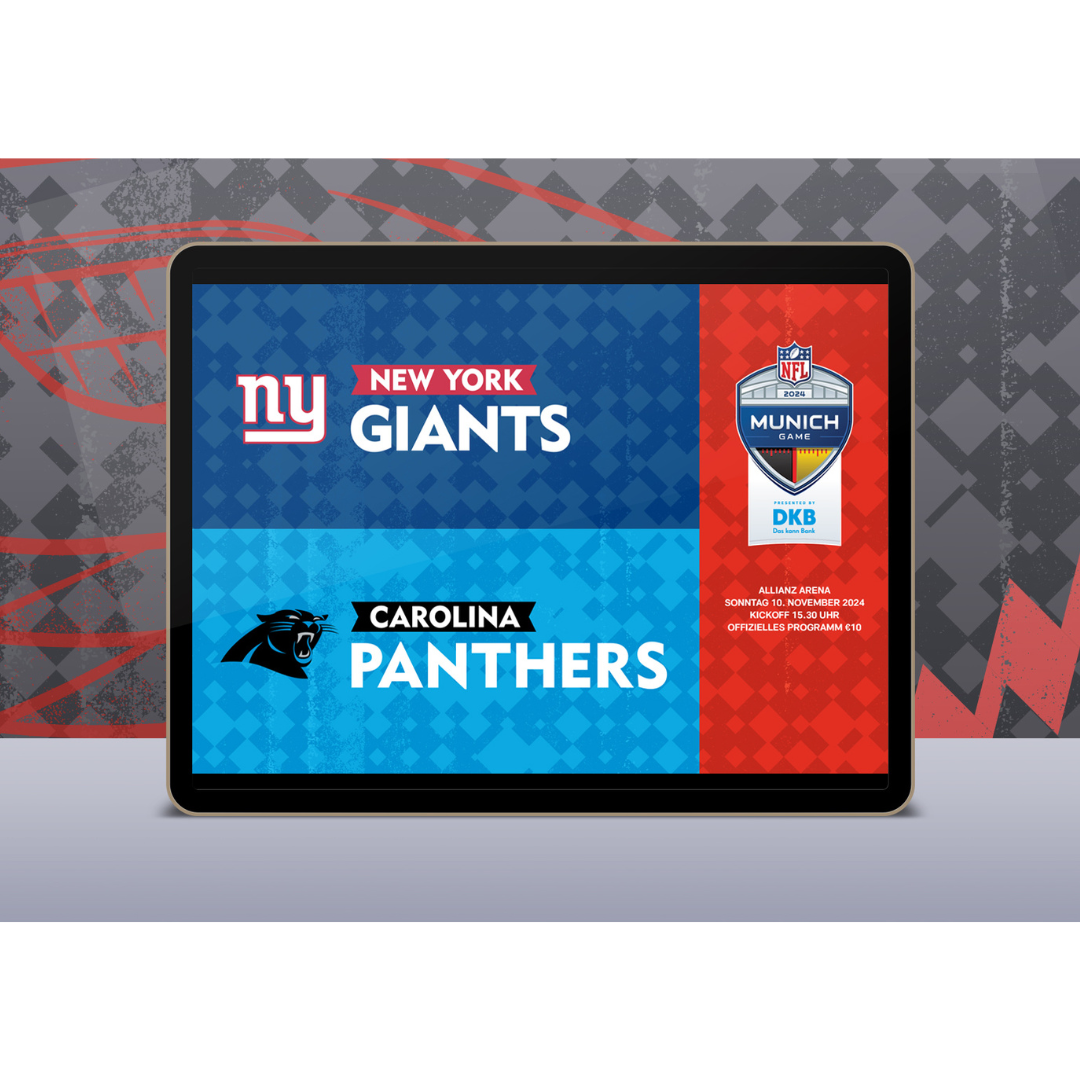 NFL Munich Game 2024 – New York Giants v Carolina Panthers, Allianz Arena. Digital Edition
