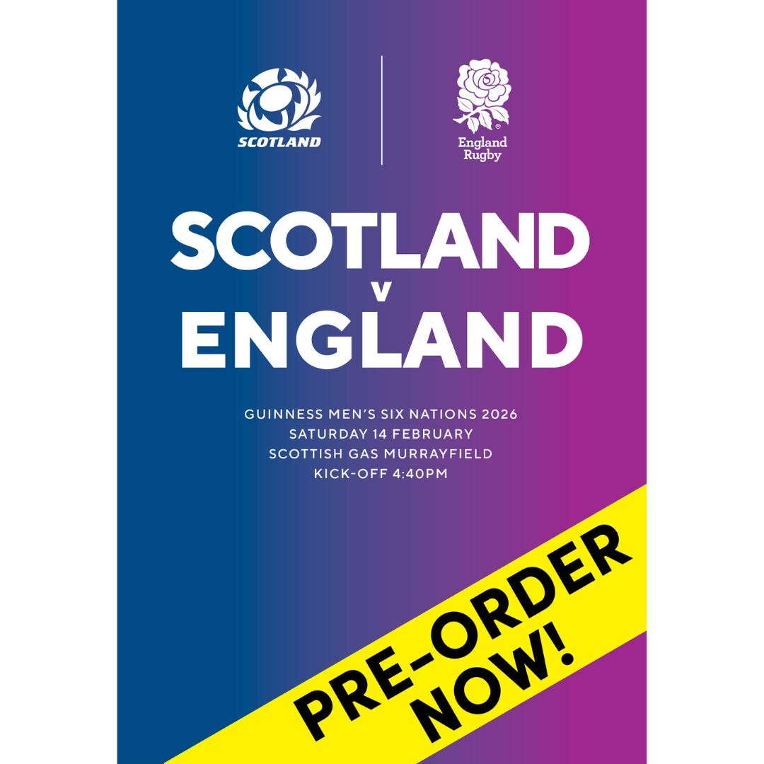 Scotland v England, Men's Guinness Six Nations 2026, Scottish Gas Murrayfield, 14 February 2026