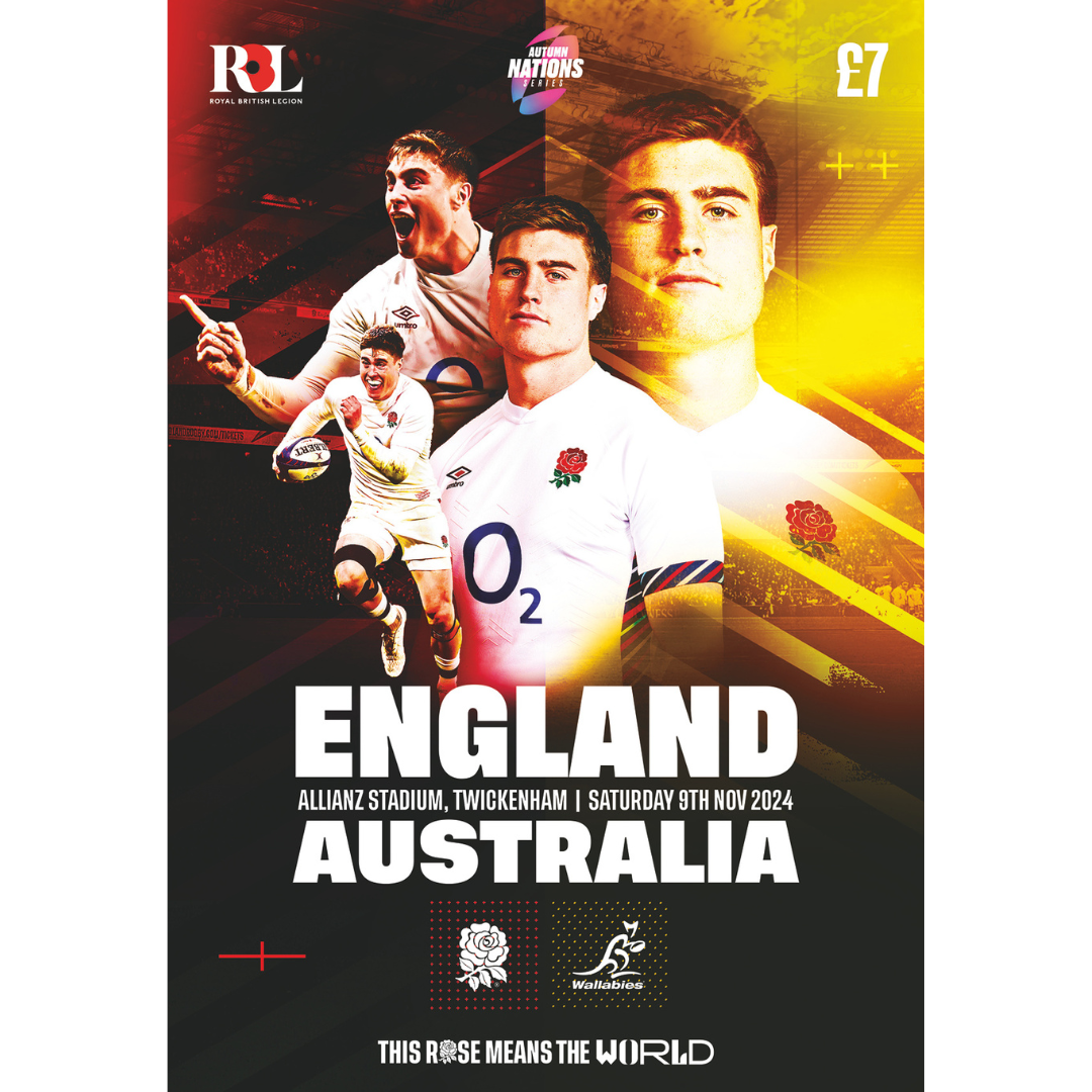 England v Australia, Autumn Nations Series 2024, Allianz Stadium