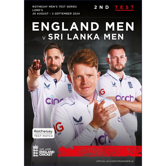 England Men v Sri Lanka Men 2nd Test 2024