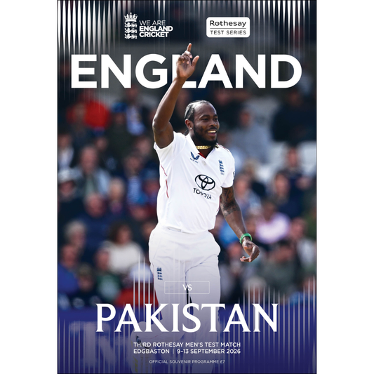 England Men vs Pakistan - 3rd Test, Edgbaston, 2026