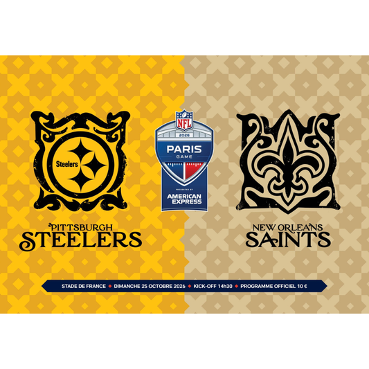 NFL Paris Game 2026 – Pittsburgh Steelers vs. New Orleans Saints, Stade de France