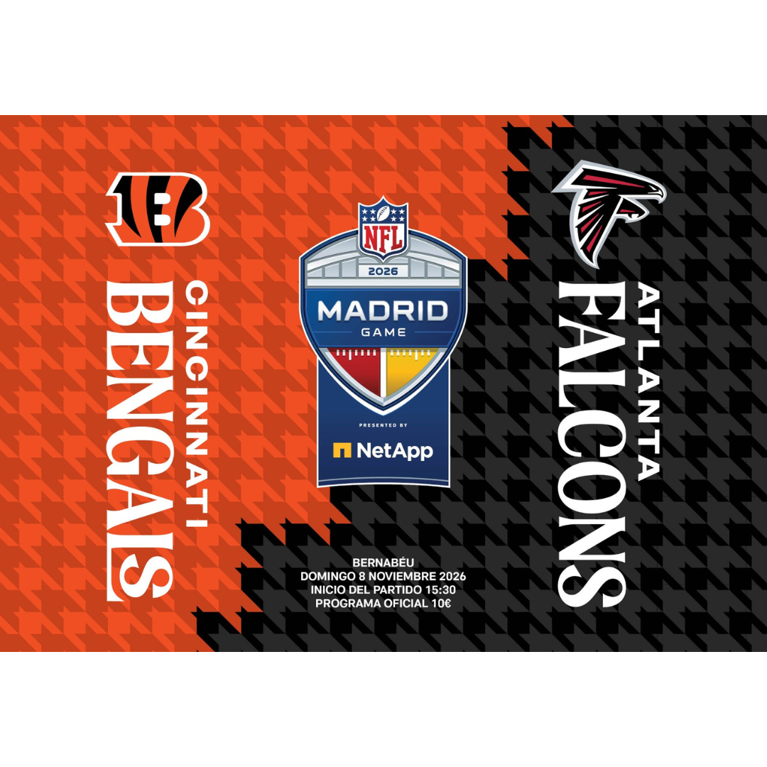 NFL Madrid Game 2026 – Cincinnati Bengals vs. Atlanta Falcons, Santiago Bernabéu Stadium