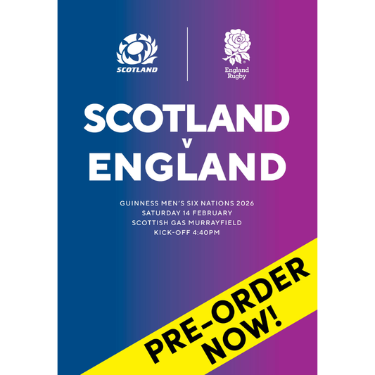 Scotland v England, Men's Guinness Six Nations 2026, Scottish Gas Murrayfield, 14 February 2026