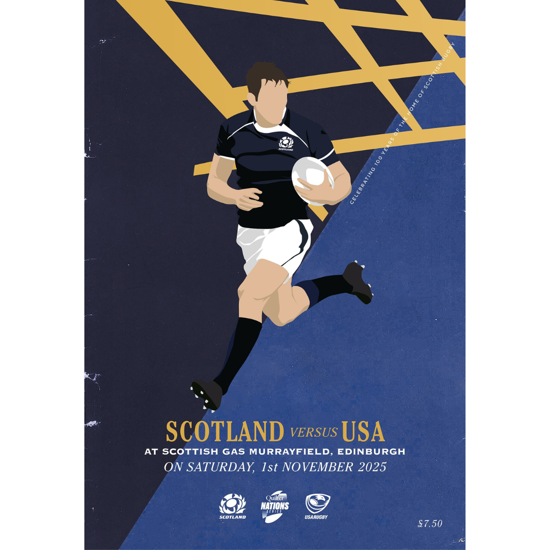 Scotland v USA, Quilter Nations Series 2025, Scottish Gas Murrayfield, 1st November 2025