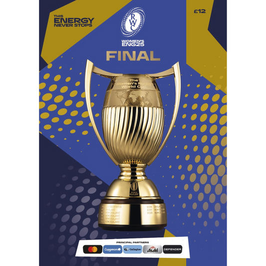 Women's Rugby World Cup 2025 Final Programme